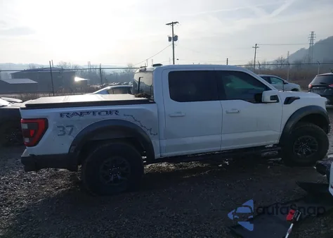 2022 Ford F-150 Raptor из США, поврежденный, VIN 1FTFW1RG6NFA07389